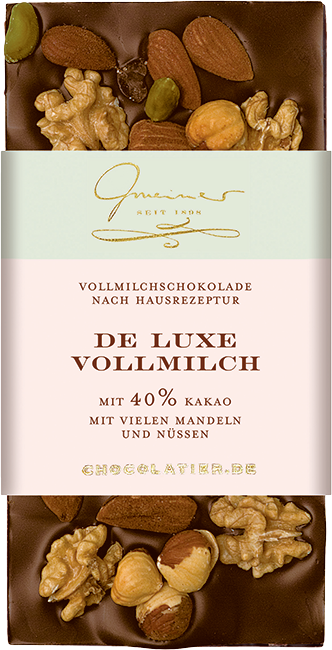 Tafel De Luxe Vollmilch 100g
