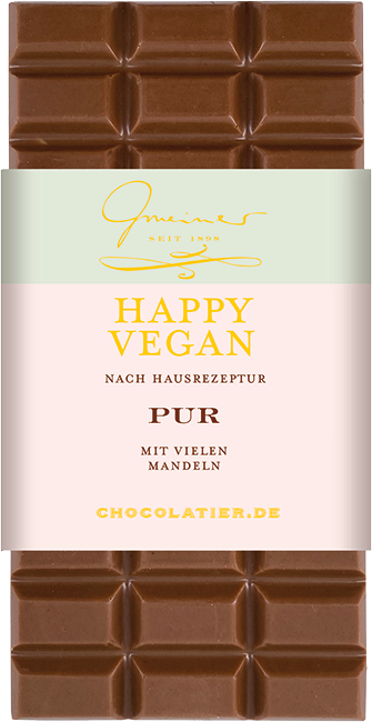 Happy Vegan Tafel PUR 100g