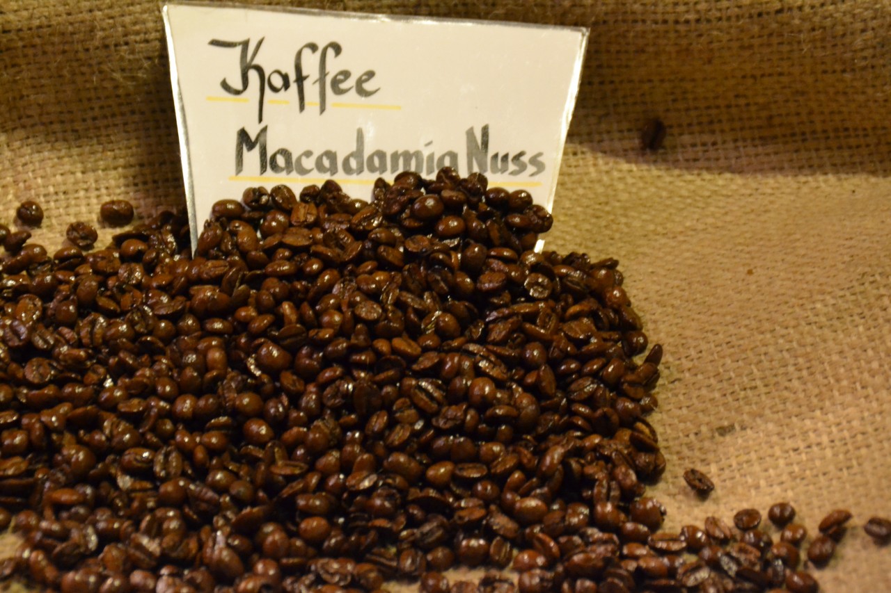 Kaffee Macadamia-Nuss
