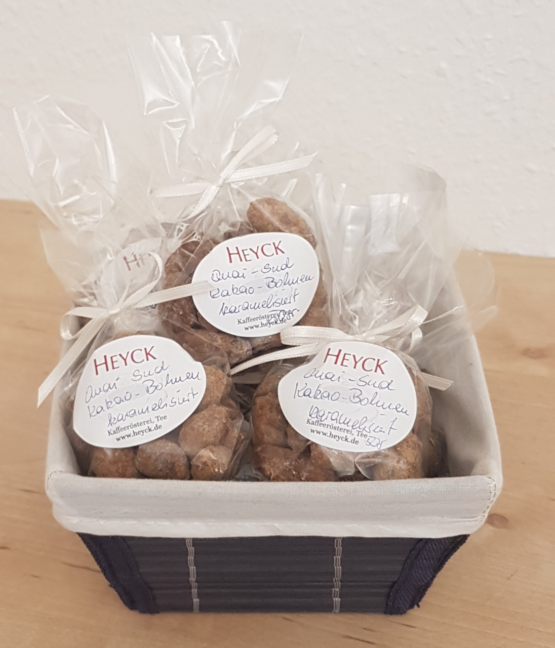 Cakaotine - Geröstete Criollo-Kakaobohnen - karamelisiert