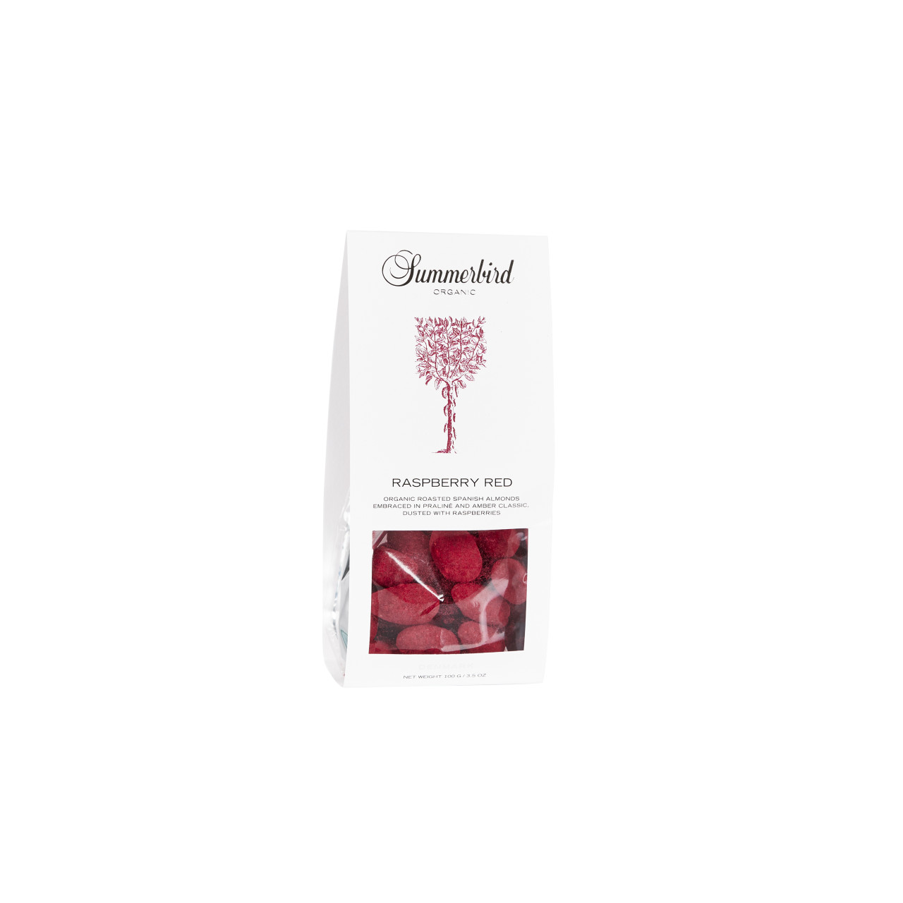 Raspberry Red - Amber Classic-Mandeln Himbeer